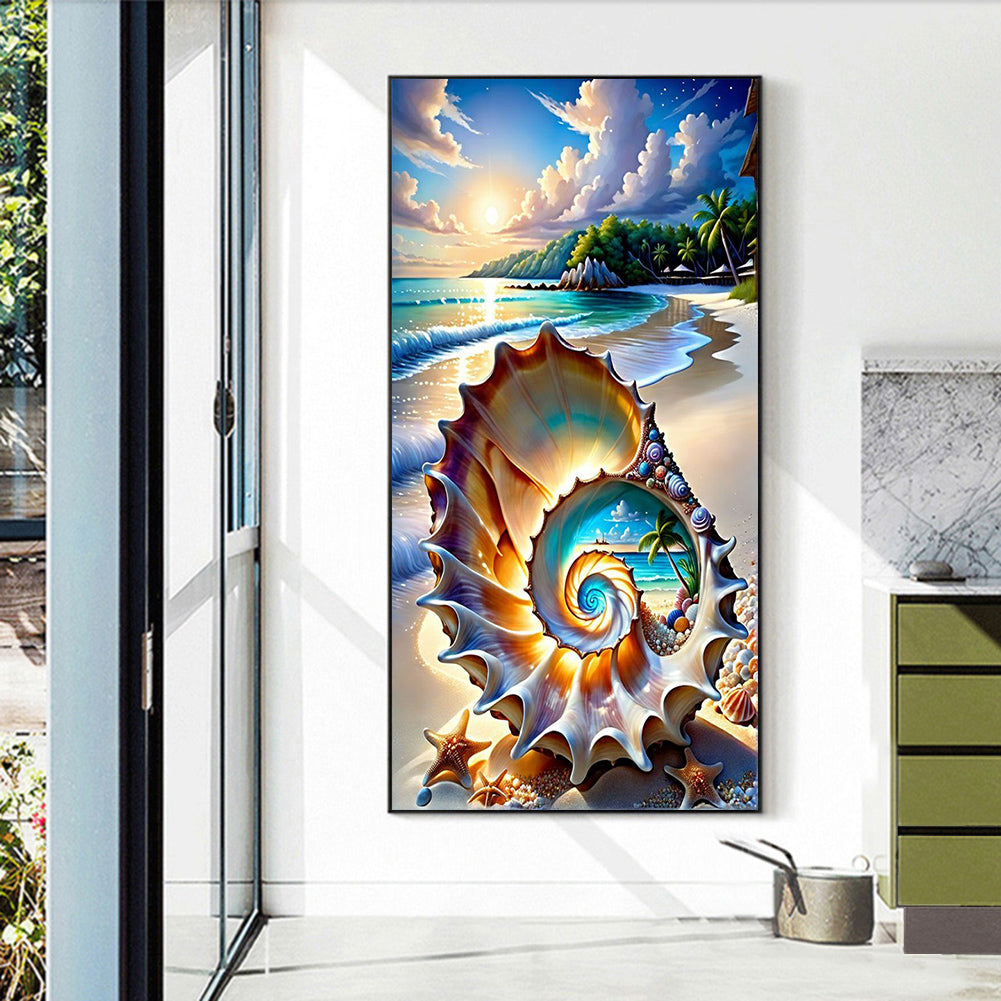 Diamond Painting - Full Round - fantasy shell (40*70CM)