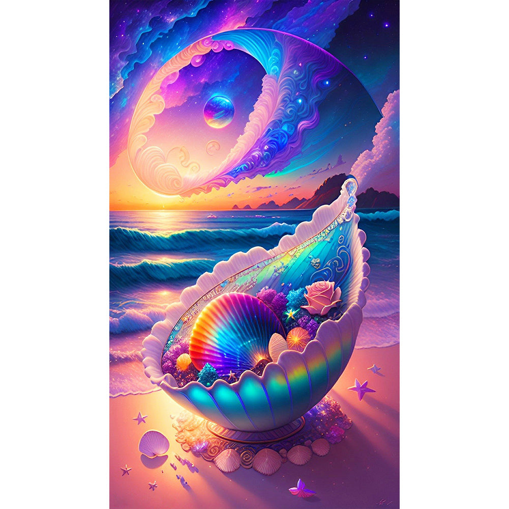 Diamond Painting - Full Round - Fantasy color shell (40*70CM)
