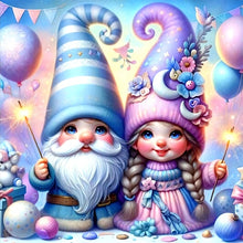 Load image into Gallery viewer, Diamond Painting - Full Round - Purple Goblin (30*30CM)