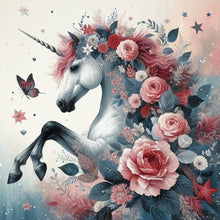 Load image into Gallery viewer, Diamond Painting - Full Round - unicorn (30*30CM)