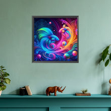 Load image into Gallery viewer, Diamond Painting - Full Round - Atmosphere double goldfish (30*30CM)