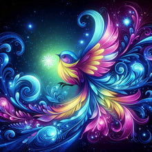 Load image into Gallery viewer, Diamond Painting - Full Round - Atmosphere dazzling bird (30*30CM)