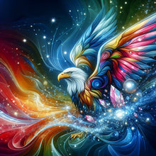 Load image into Gallery viewer, Diamond Painting - Full Round - Atmosphere Color Eagle (30*30CM)