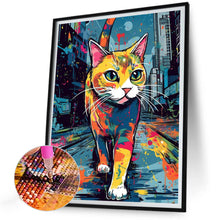 Load image into Gallery viewer, Diamond Painting - Full Round - Spray Paint World Cats (30*40CM)
