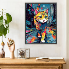 Load image into Gallery viewer, Diamond Painting - Full Round - Spray Paint World Cats (30*40CM)