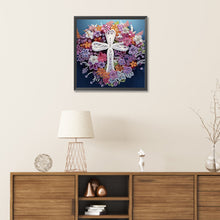 Load image into Gallery viewer, Diamond Painting - Partial Special Shaped - cross paper painting (30*30CM)