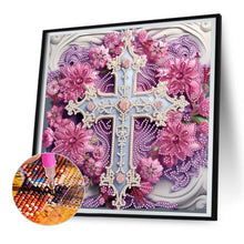 Load image into Gallery viewer, Diamond Painting - Partial Special Shaped - cross paper painting (30*30CM)