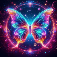 Load image into Gallery viewer, Diamond Painting - Full Round - fantasy butterfly (30*30CM)