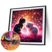 Load image into Gallery viewer, Diamond Painting - Full Round - kitten (30*30CM)