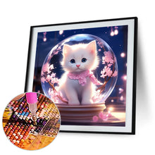 Load image into Gallery viewer, Diamond Painting - Full Round - kitten (30*30CM)