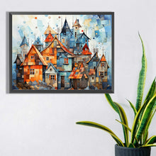 Load image into Gallery viewer, Diamond Painting - Full Square - colorful house (40*30CM)