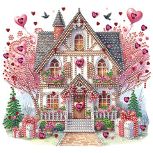 Load image into Gallery viewer, Diamond Painting - Partial Special Shaped - Love house (30*30CM)