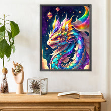 Load image into Gallery viewer, Diamond Painting - Full Round - Starry Sky Colorful Dragon (30*40CM)