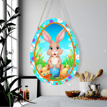 Load image into Gallery viewer, Special Shaped Cute Rabbit Diamond Painting Suncatcher Cute with Light (Brown)
