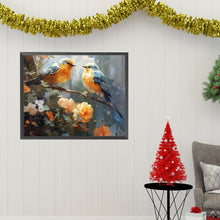 Load image into Gallery viewer, Diamond Painting - Full Square - bird on branch (50*40CM)