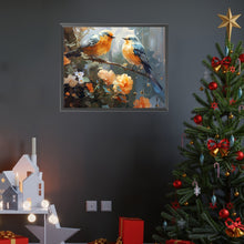 Load image into Gallery viewer, Diamond Painting - Full Square - bird on branch (50*40CM)