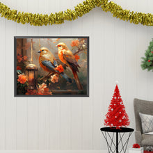 Load image into Gallery viewer, Diamond Painting - Full Square - bird on branch (50*40CM)