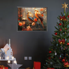 Load image into Gallery viewer, Diamond Painting - Full Square - bird on branch (50*40CM)