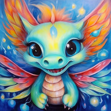 Load image into Gallery viewer, Diamond Painting - Full Round - dragon (30*30CM)