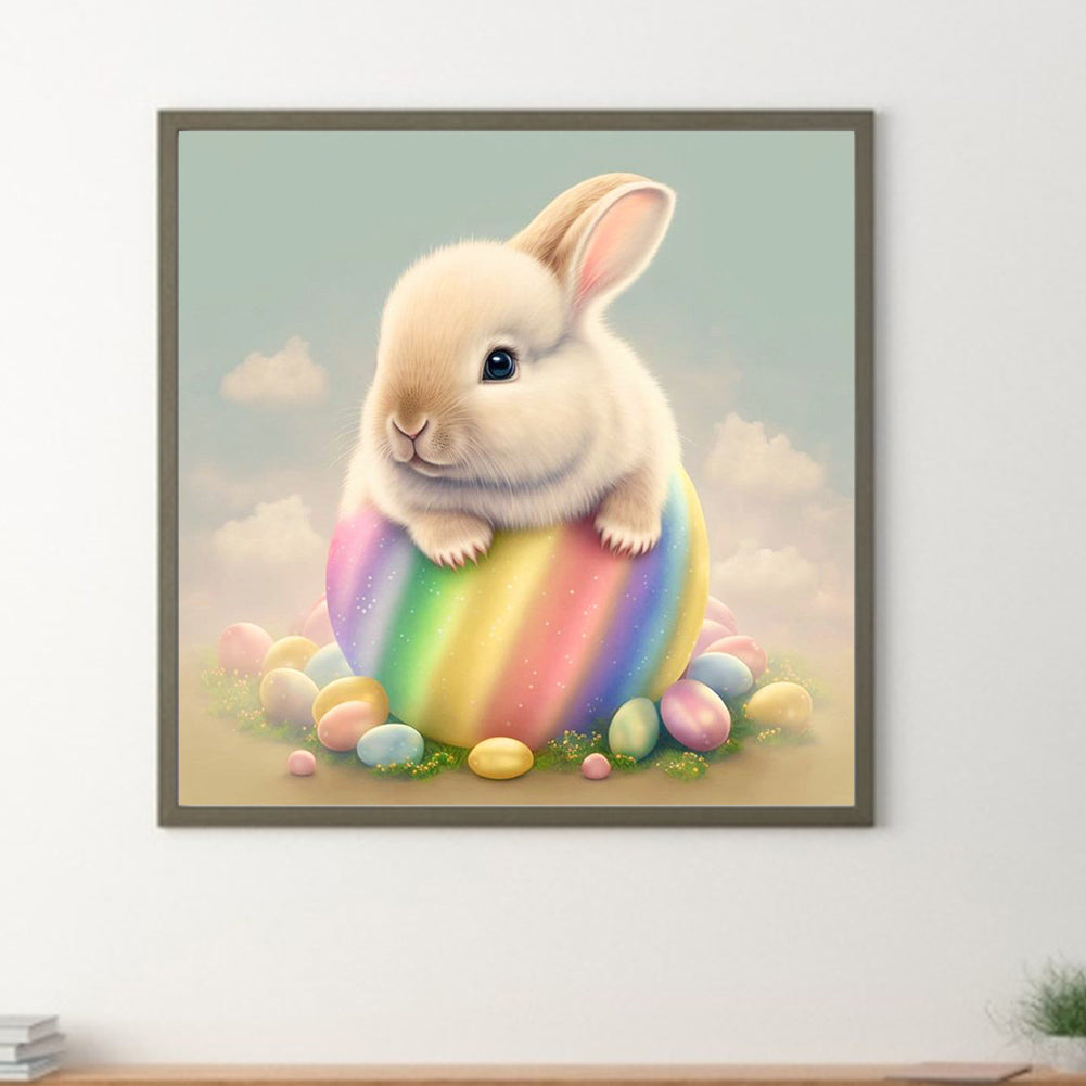 Diamond Painting - Full Round - easter bunny (30*30CM)