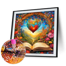 Load image into Gallery viewer, Diamond Painting - Full Round - Love and books (30*30CM)
