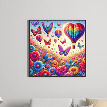 Load image into Gallery viewer, Diamond Painting - Full Round - Butterfly (30*30CM)