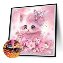Load image into Gallery viewer, Diamond Painting - Full Round - cute cat (30*30CM)