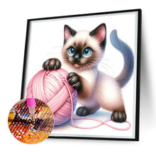 Load image into Gallery viewer, Diamond Painting - Full Round - Hair ball cat (30*30CM)
