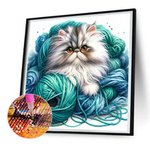 Load image into Gallery viewer, Diamond Painting - Full Round - Hair ball cat (30*30CM)