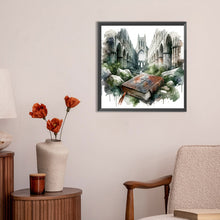 Load image into Gallery viewer, Diamond Painting - Full Round - god bless you bible (30*30CM)