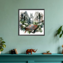 Load image into Gallery viewer, Diamond Painting - Full Round - god bless you bible (30*30CM)