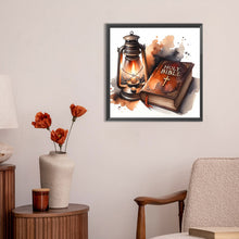 Load image into Gallery viewer, Diamond Painting - Full Round - god bless you bible (30*30CM)