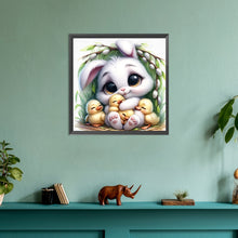 Load image into Gallery viewer, Diamond Painting - Full Round - easter bunny (30*30CM)