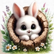Load image into Gallery viewer, Diamond Painting - Full Round - easter bunny (30*30CM)
