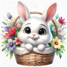 Load image into Gallery viewer, Diamond Painting - Full Round - easter bunny (30*30CM)