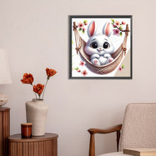 Load image into Gallery viewer, Diamond Painting - Full Round - easter bunny (30*30CM)