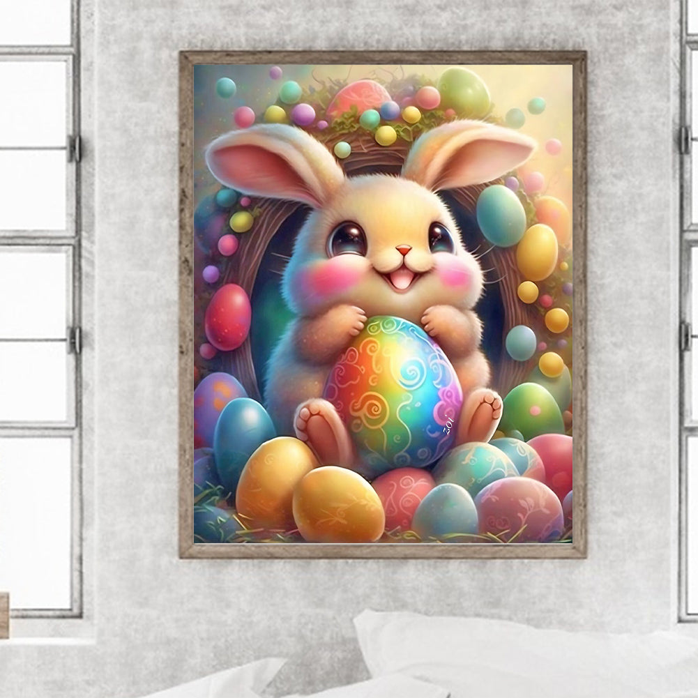 Diamond Painting - Full Round - easter bunny (40*50CM)