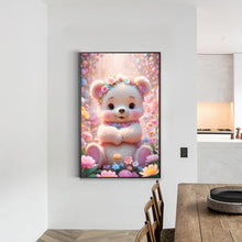 Load image into Gallery viewer, Diamond Painting - Full Round - Flower bear (40*60CM)