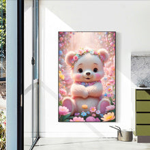 Load image into Gallery viewer, Diamond Painting - Full Round - Flower bear (40*60CM)