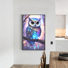 Load image into Gallery viewer, Diamond Painting - Full Round - Fantasy Owl (40*60CM)