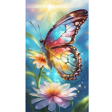 Load image into Gallery viewer, Diamond Painting - Full Round - colorful butterfly (40*70CM)