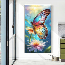 Load image into Gallery viewer, Diamond Painting - Full Round - colorful butterfly (40*70CM)