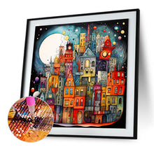 Load image into Gallery viewer, Diamond Painting - Full Round - Color cartoon houses (30*30CM)