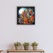 Load image into Gallery viewer, Diamond Painting - Full Round - Color cartoon houses (30*30CM)