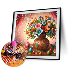Load image into Gallery viewer, Diamond Painting - Full Round - Colorful flowers in vase (30*30CM)