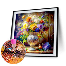 Load image into Gallery viewer, Diamond Painting - Full Round - Classic elegant beautiful colorful flowers (30*30CM)
