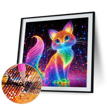 Load image into Gallery viewer, Diamond Painting - Full Round - rainbow fox (30*30CM)