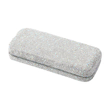 Load image into Gallery viewer, Diamond Eye Glasses Case Bling Rhinestones Eyeglass Storage Cases Box (White)