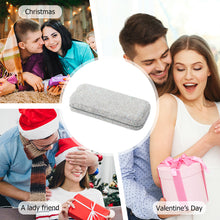 Load image into Gallery viewer, Diamond Eye Glasses Case Bling Rhinestones Eyeglass Storage Cases Box (White)