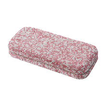 Load image into Gallery viewer, Diamond Eye Glasses Case Bling Rhinestones Eyeglass Storage Cases Box (Pink)